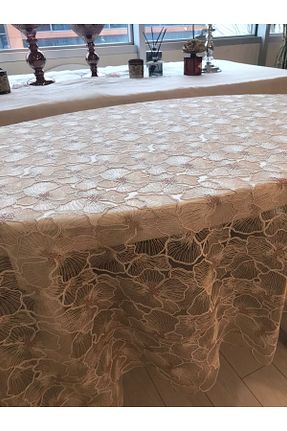 رومیزی بژ پلی استر Daimon Home - کد 893311327