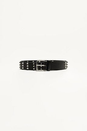 کمربند مشکی زنانه پلی اورتان Bershka - کد 891994391