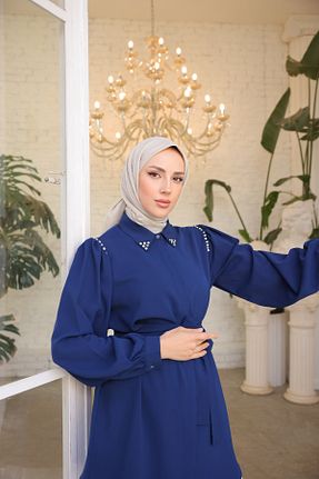 روسری طوسی پنبه ای QASSA SHAL - کد 893314516