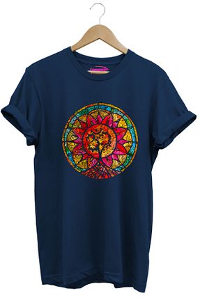 تیشرت سرمه ای مردانه رگولار MODA - کد 892016227