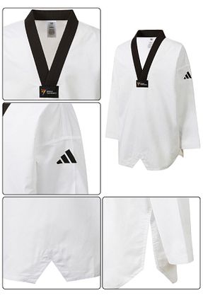 لباس تکواندو سفید زنانه adidas - کد 892017440