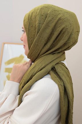 روسری سبز پنبه ای ALLDAY - کد 893322184