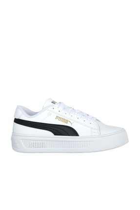 کفش اسنیکر سفید زنانه بند دار Puma - کد 813481724