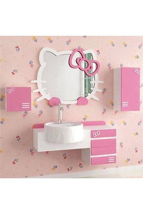 آینه سفید MDF MİSHE TASARIM - کد 855090508
