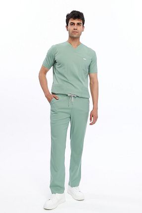 ست بالاتنه و پائین تنه فیروزه ای زنانه بافتنی Yulauniform - کد 893331408