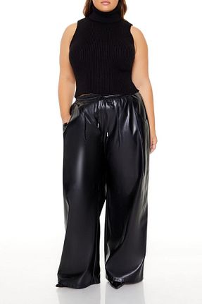 بلوز مشکی زنانه ساده Forever 21 - کد 892512335