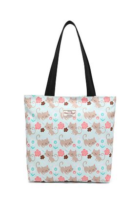 کیف دوشی خاکی زنانه پارچه ای Smart Bags - کد 892176584