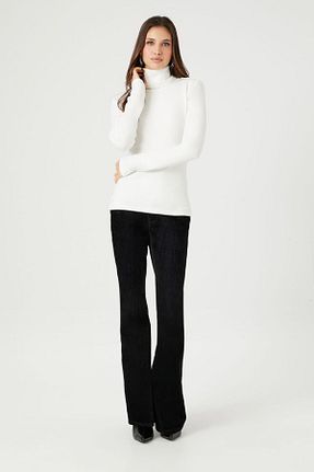 پلیور سفید زنانه رگولار Forever 21 - کد 892404999