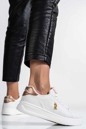 کفش پیاده روی سفید زنانه پارچه ای U.S. Polo Assn. - کد 747186796