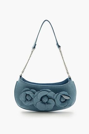 کیف دوشی آبی زنانه پارچه ای Forever 21 - کد 892409777