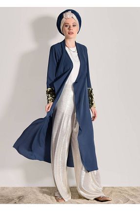 کت حجاب آبی زنانه رگولار TRENDTESETTÜR - کد 86180751