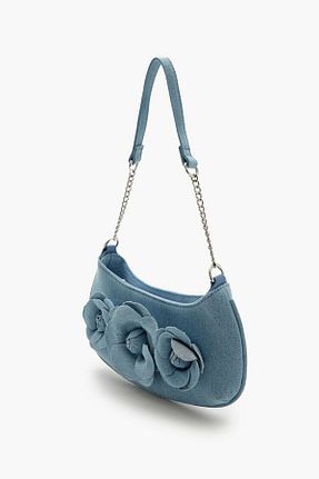 کیف دوشی آبی زنانه پارچه ای Forever 21 - کد 892409777