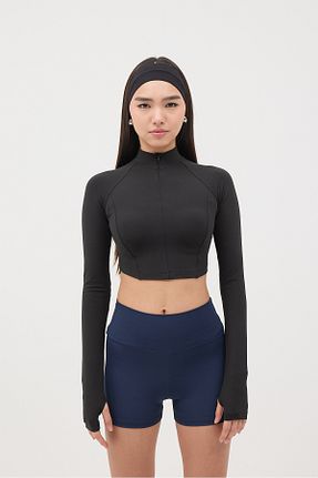 بلوز مشکی زنانه ساده Addax - کد 888420799