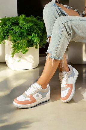کفش اسنیکر صورتی زنانه بند دار Tomato Bags - کد 865259171