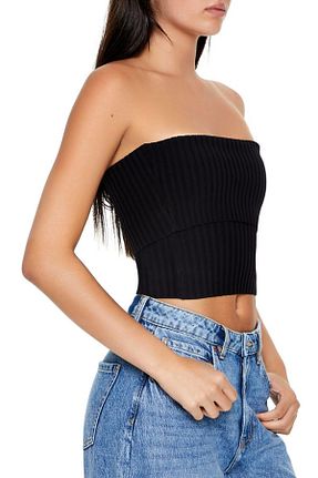 بلوز مشکی زنانه ساده Forever 21 - کد 892591227