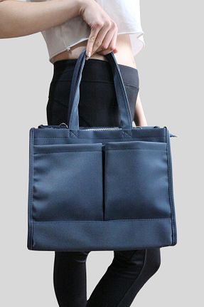 کیف دوشی سرمه ای زنانه پارچه ای Modish - کد 892133695