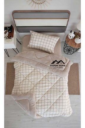 لحاف تکنفره طوسی Silikon Sudemhome - کد 820636670