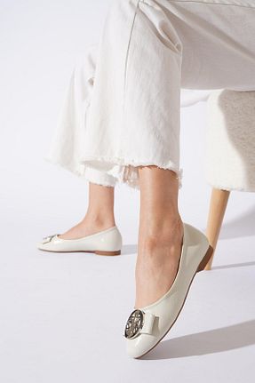 بابت بژ زنانه چرم لاکی Moda Pie - کد 892143124