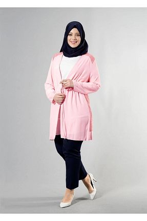 کت حجاب صورتی زنانه رگولار TRENDTESETTÜR - کد 98307450