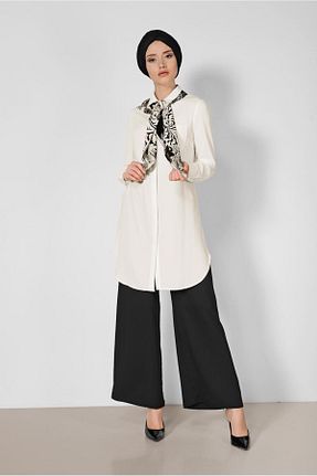 تونیک حجاب نباتی زنانه ویسکون TRENDTESETTÜR - کد 97169975