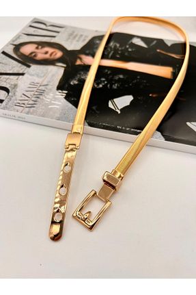 کمربند طلائی زنانه زنجیر MODAM HİFA - کد 892284144