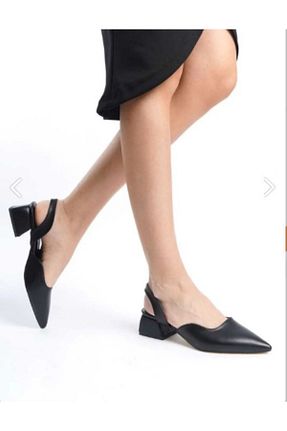 کفش کلاسیک مشکی زنانه چرم مصنوعی kabadayı moda - کد 788417400