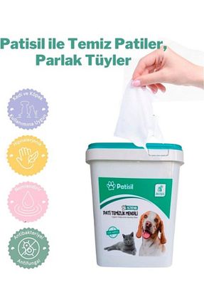 دستمال مرطوب حیوان خانگی Genel Markalar - کد 383643350