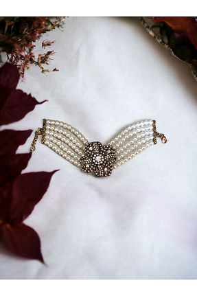 دستبند مروارید سفید FAYRA ACCESSORIES - کد 895217644