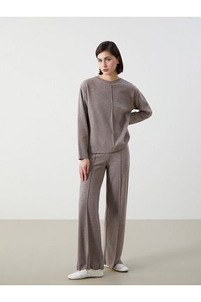 شلوار قهوه ای زنانه پلی استر LC Waikiki - کد 892269041