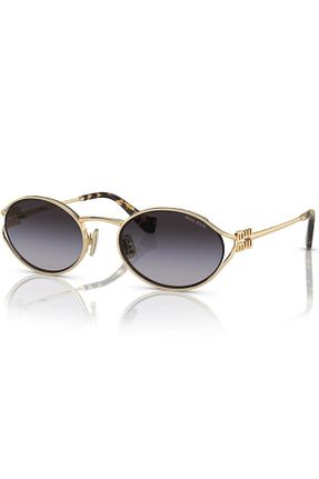 عینک آفتابی طلائی زنانه 54 Miu Miu - کد 739580092