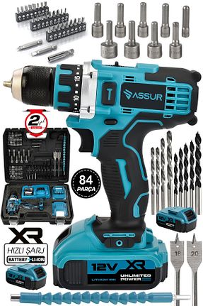 پیچ گوشتی شارژی ASSUR - کد 339555699