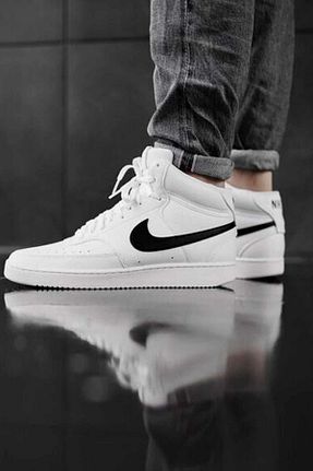 کفش اسنیکر سفید مردانه بند دار Nike - کد 890657785