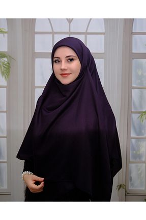 شال بنفش زنانه پنبه پلی استر ZENİPEK - کد 893548241
