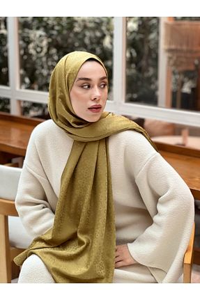 شال سبز زنانه Modakaşmir - کد 892332657