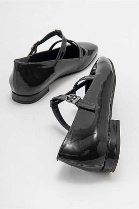 بابت مشکی زنانه چرم لاکی Zoe3 Style - کد 892364876