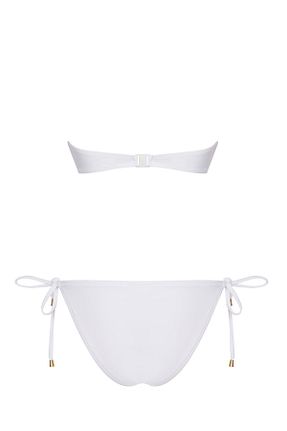ست بیکینی سفید زنانه لیکرا SAILOR moda - کد 805845425