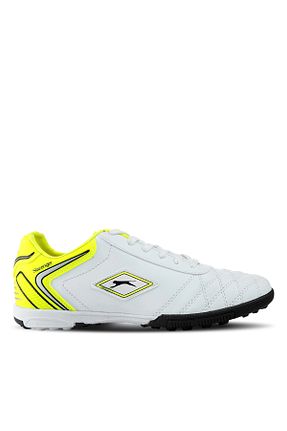 کفش فوتبال چمن مصنوعی سفید مردانه پلاستیک Slazenger - کد 354747005