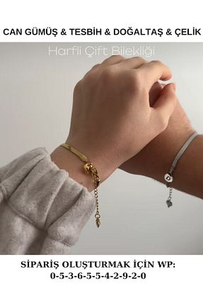 دستبند استیل (فولاد) طلائی زنانه استیل (فولاد) Doğaltaş - کد 799630188