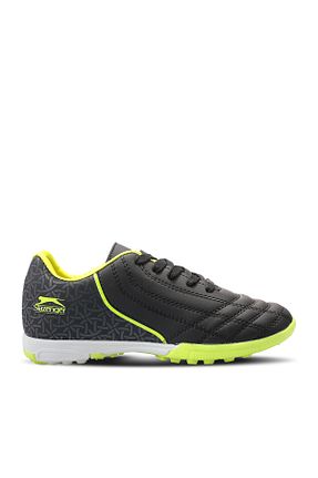 کفش فوتبال چمن مصنوعی مشکی بچه گانه پلاستیک Slazenger - کد 349178310