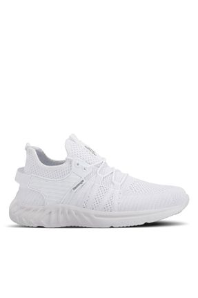 کفش اسنیکر سفید مردانه بند دار Slazenger - کد 284579645