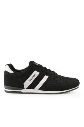 کفش اسنیکر مشکی مردانه بند دار Slazenger - کد 304840965