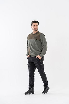 شلوار مشکی مردانه پارچه Combat Tactical - کد 746543012