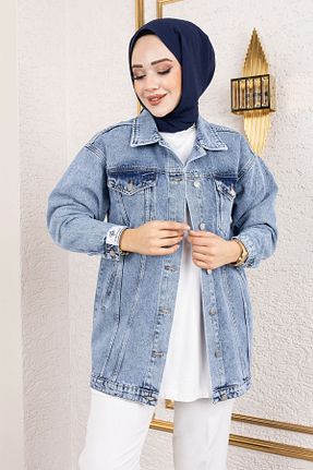 کت حجاب سرمه ای زنانه Straight Tesettür Dünyası - کد 893748599