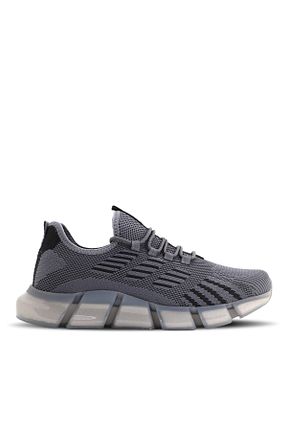 کفش اسنیکر طوسی مردانه بند دار Slazenger - کد 678276551