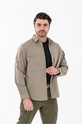 پیراهن طوسی مردانه رگولار Combat Tactical - کد 815771550
