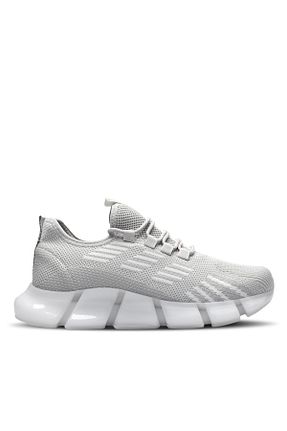 کفش اسنیکر طوسی مردانه بند دار Slazenger - کد 668671148
