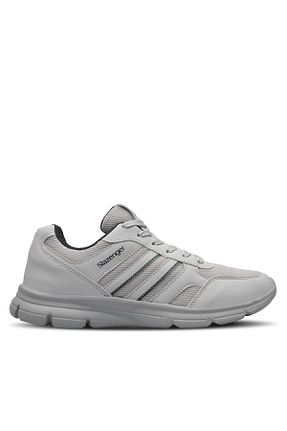 کفش اسنیکر طوسی مردانه بند دار Slazenger - کد 666067366