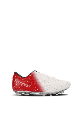 کفش فوتبال چمن مصنوعی سفید مردانه پلاستیک Slazenger - کد 687111816