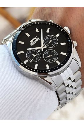 ساعت مچی طوسی مردانه 41-45 میلی متر Slazenger - کد 892442862