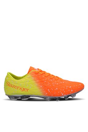 کفش فوتبال چمن مصنوعی نارنجی مردانه پلاستیک Slazenger - کد 708960692